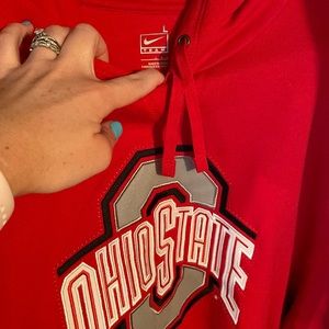 Mens Ohio State buckeyes new with tags Nike hoodie
